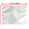 A clear self-seal poly mailer envelope with dimensions of 18cm open by 15cm.