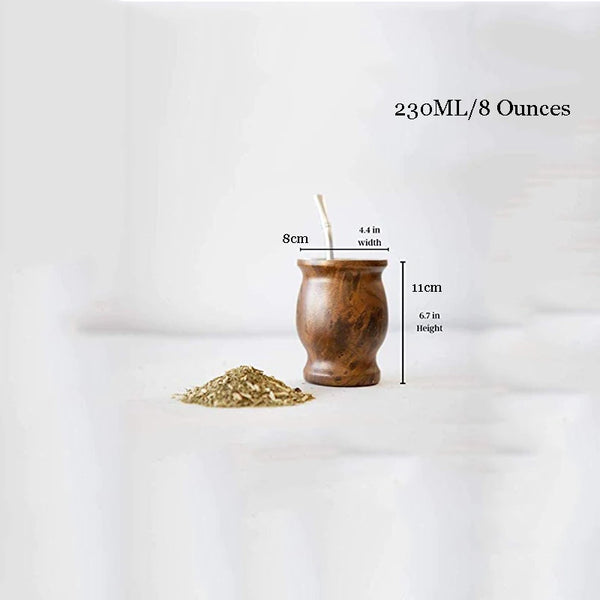 Stainless Steel Yerba Mate Set with Cleaning Brush