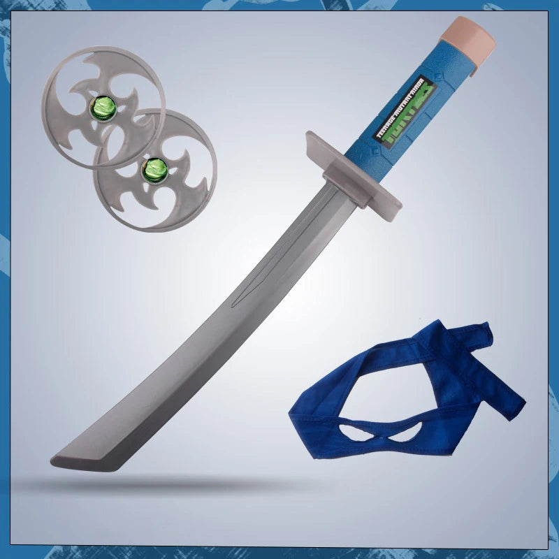 Cosplay Ninja Set: Knife, Nunchaku, and Dart Mask