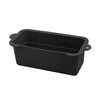 Caja plegable de silicona negra para recolectar aceite para parrilla.