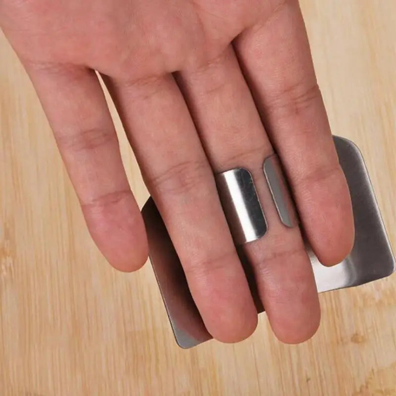 Stainless Steel Vegetable and Fruit Cutter Finger Guard
