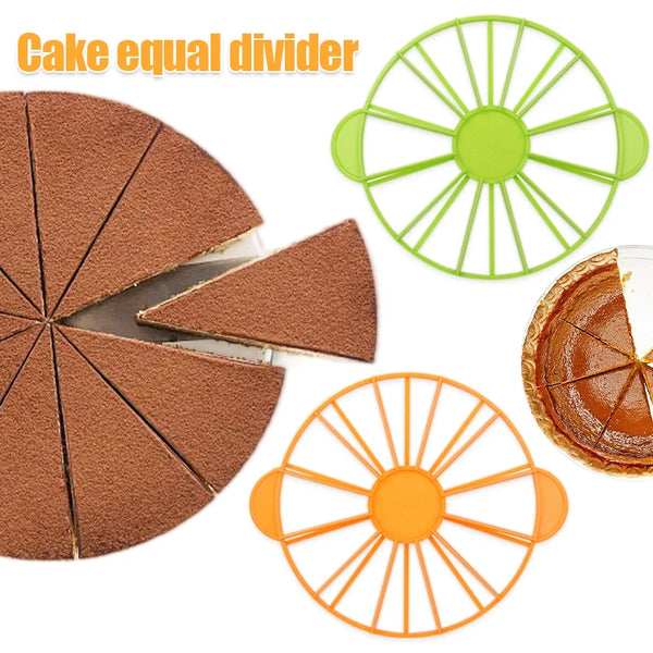 10/12 Piece Round Cake Divider and Slice Cutter