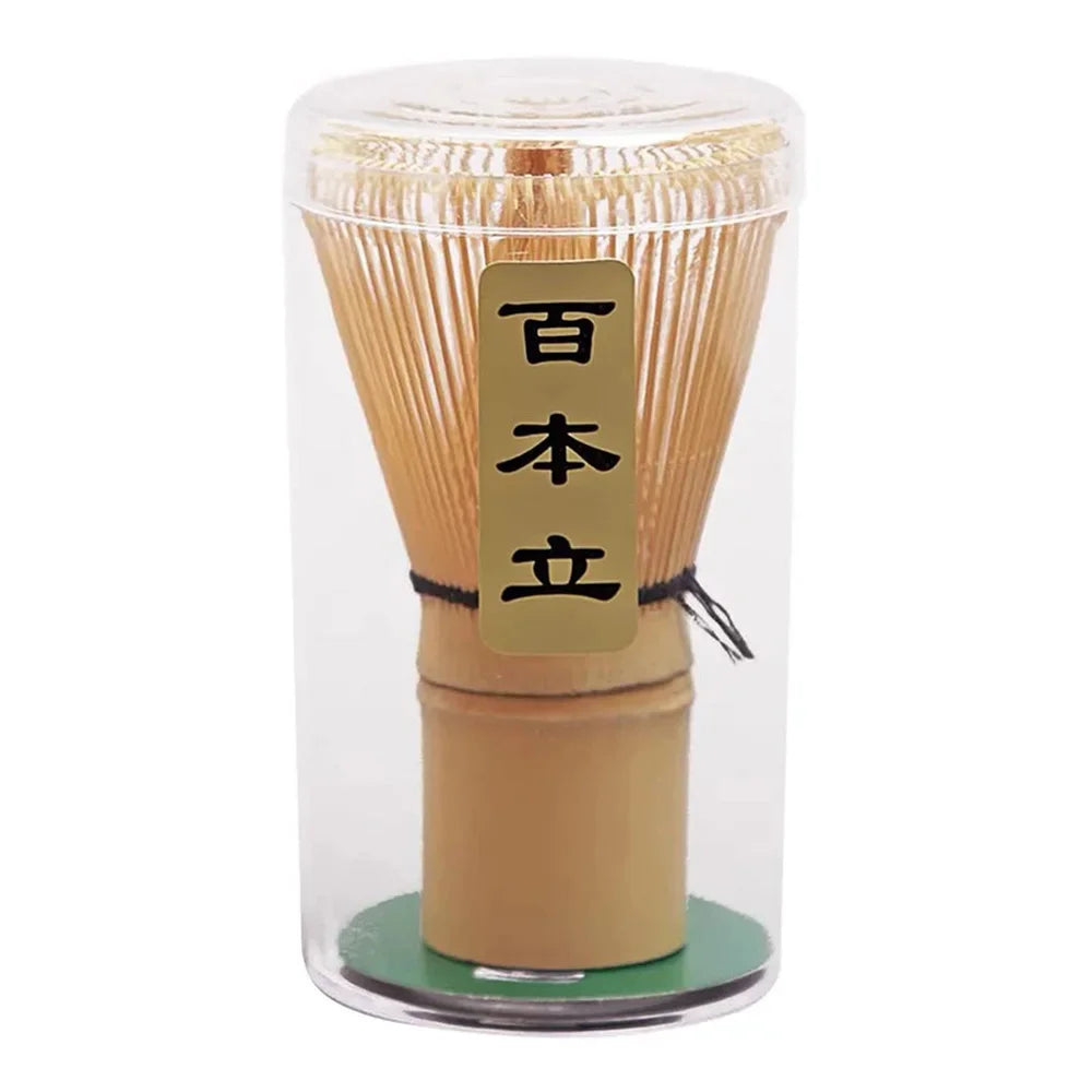 Natural Bamboo Matcha Whisk for Tea Mixing