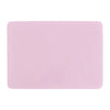 A square, light pink silicone craft mat used for jewelry and baking.