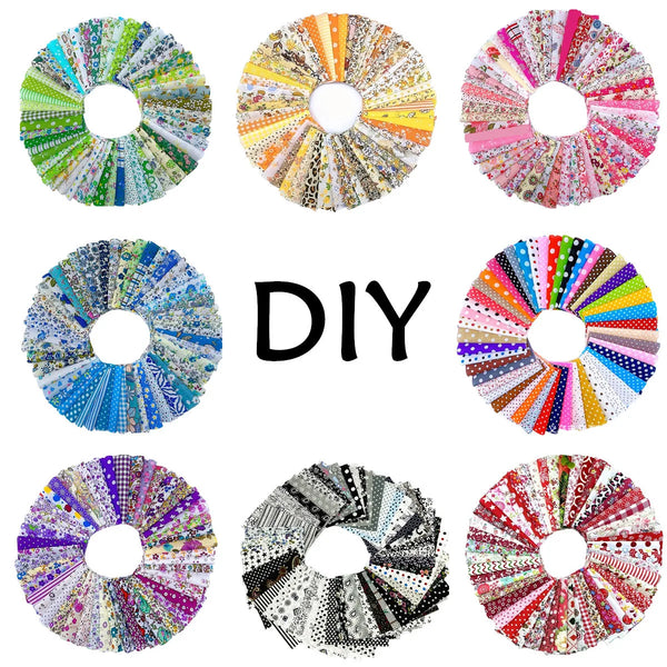 Eine Sammlung farbenfroher, runder Stoffmuster und Texturen für DIY-Projekte.