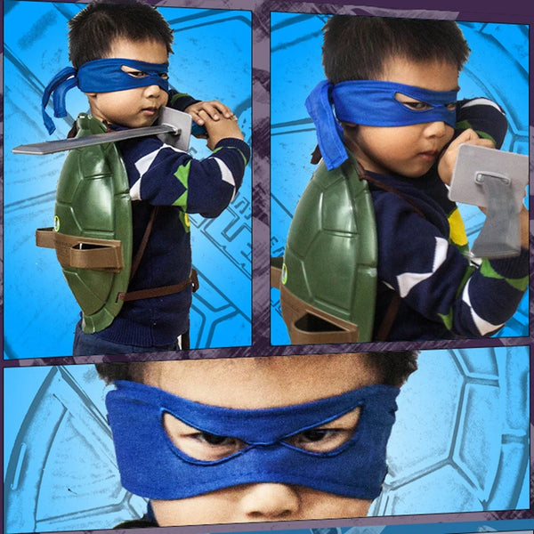 Cosplay Ninja Set: Knife, Nunchaku, and Dart Mask