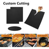 Custom cutting tool and reusable non-stick oven liners for cooking