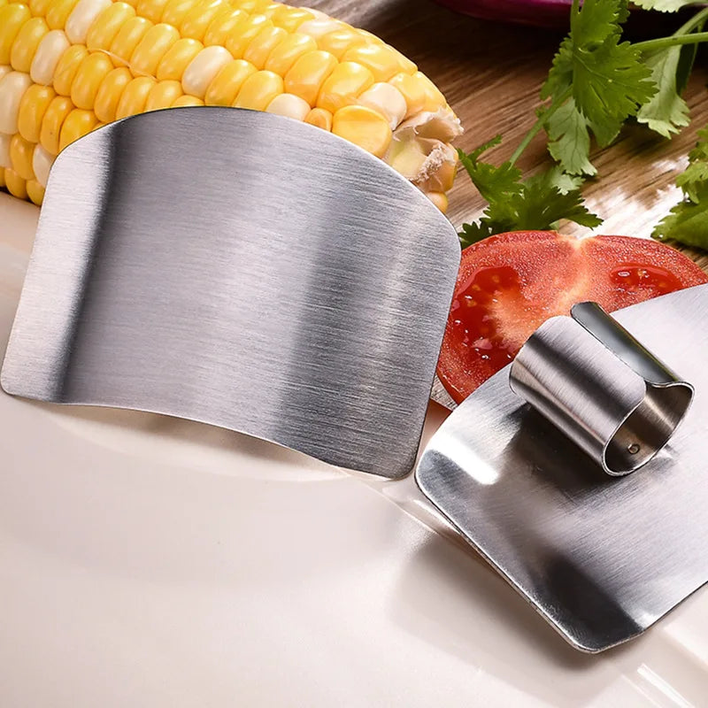 Stainless Steel Vegetable and Fruit Cutter Finger Guard