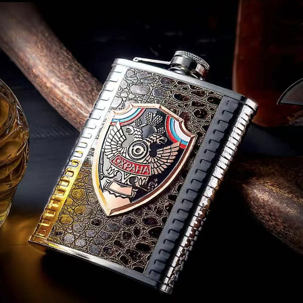 304 Stainless Steel Hip Flask with Funnel