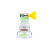 Yellow and green extended rotatable water tap filter spray device