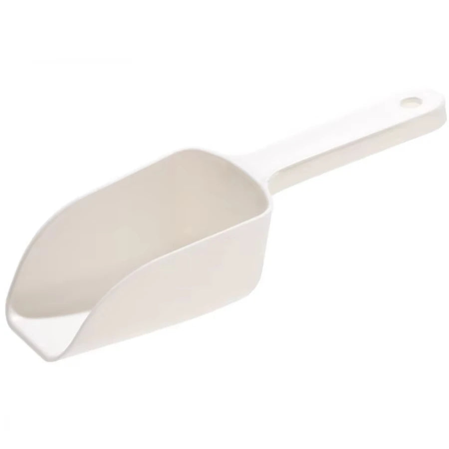 A white large capacity double-layer ice cube maker tool.