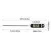 A digital meat thermometer showing a temperature reading of 32.5 degrees Celsius.