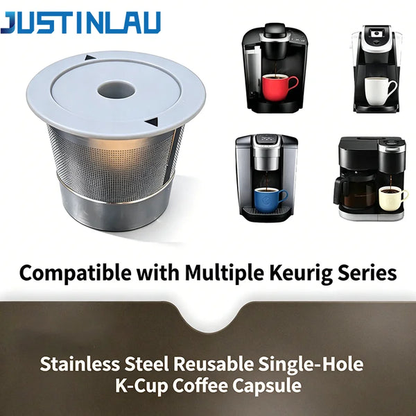 Reusable Stainless Steel K-Cup Coffee Filters