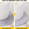 Absorbent Cotton Drink Coasters Set of 8