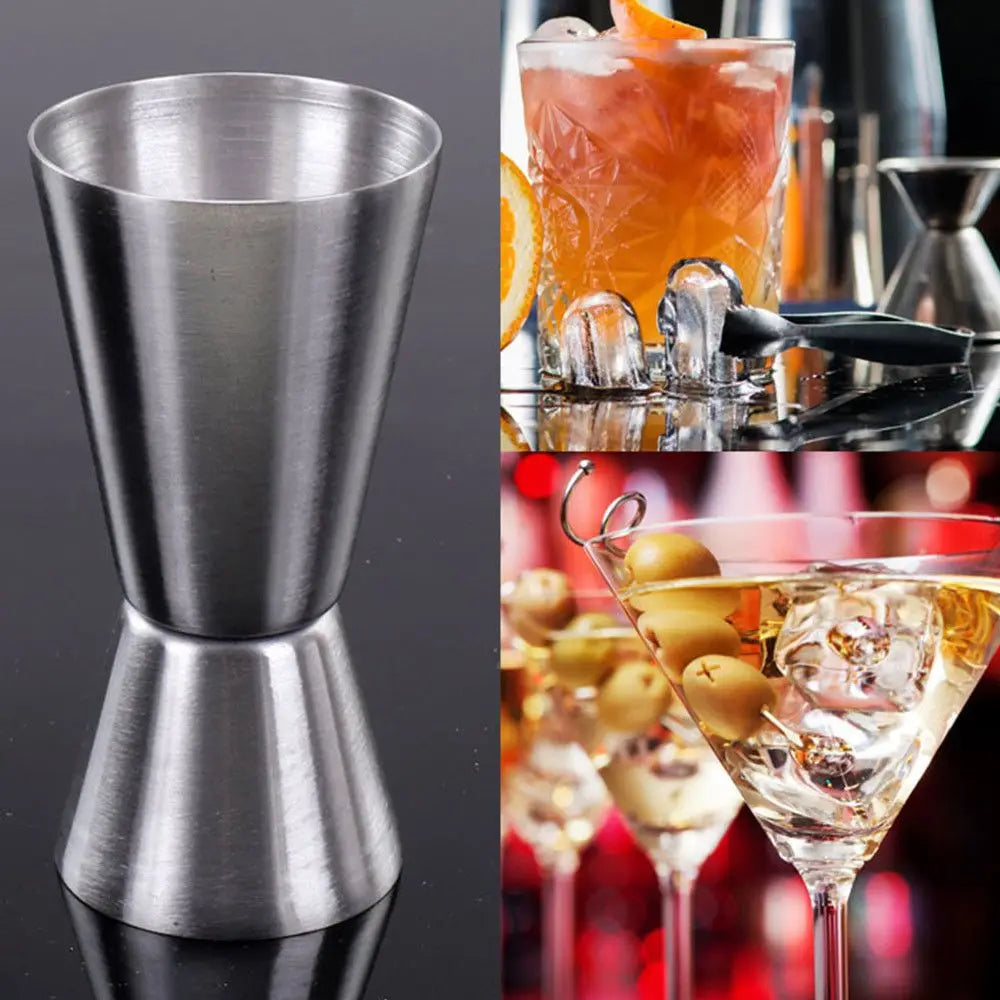 Stainless Steel Dual Shot Measure Jigger Set