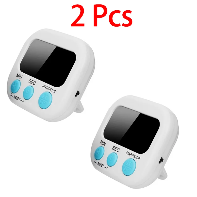 Magnetic LCD Kitchen Timer with Loud Alarm