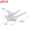 White finger guard chopsticks designed for snacks and gaming