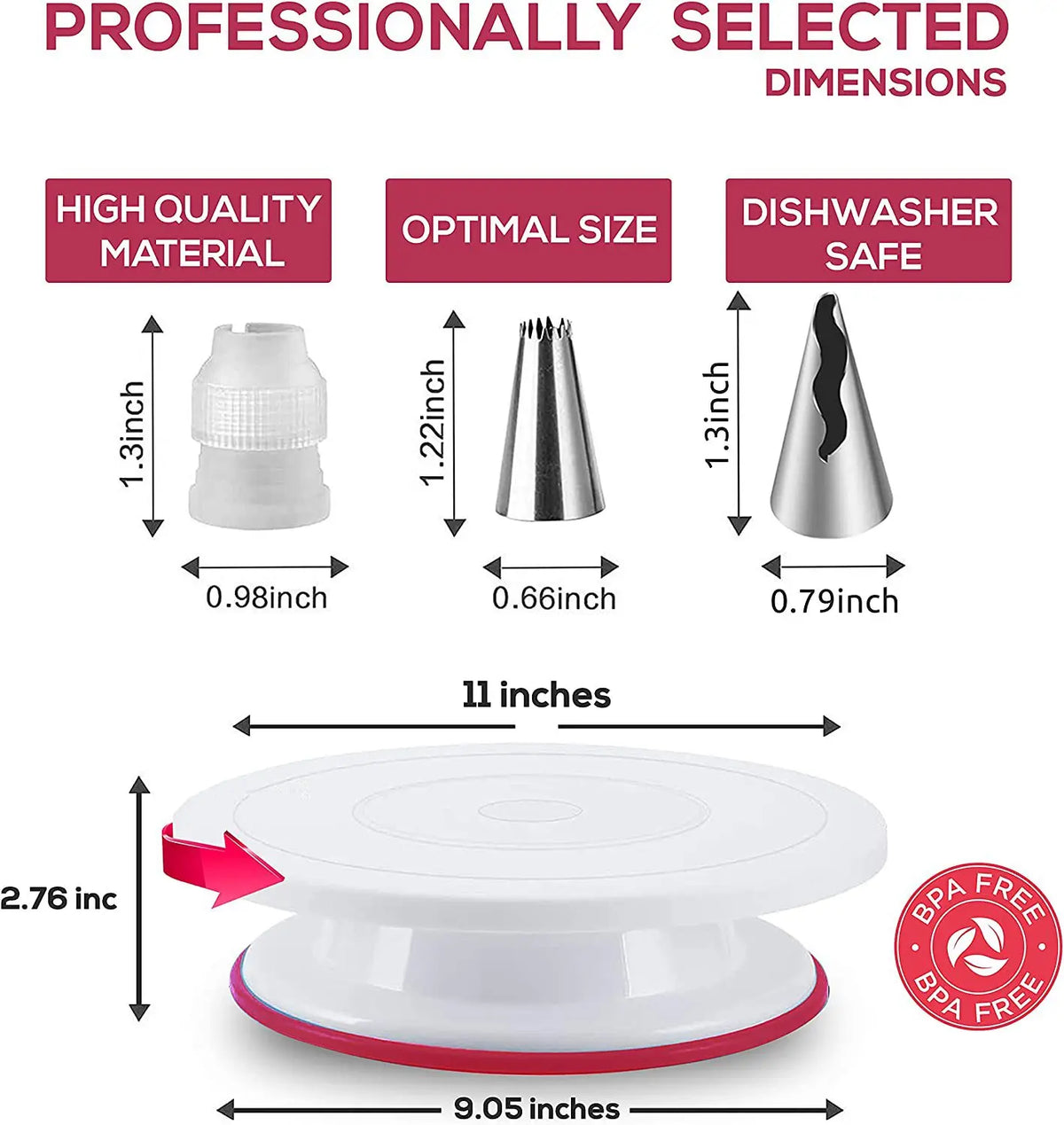 Complete Cake Decorating Tool Set