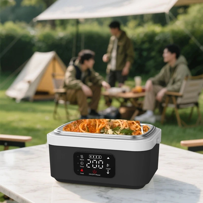 Cordless Electric Heating Lunch Box