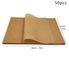 A roll of tan non-stick baking parchment paper, measuring 16 inches by 12 inches.