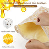 Bolsas de pan de cera de abeja reutilizables hechas de cera natural para mantener el pan fresco por más tiempo