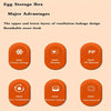 Orange buttons showing features like Frozen Storage, Heating, PP Material, Free Combination, Increase Capacity, and Superimpo