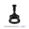 Black coffee needle distributor with a 51mm size.