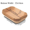 Disposable non-stick cooking liner with dimensions 26cm long by 14cm wide