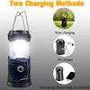 Emergency Power Bank for android featuring two charging methods: solar and DC charger.