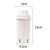 White replacement water filter for Brita pitchers and dispensers, measuring 6cm high.