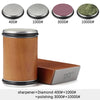 A set of magnetic rolling knife sharpeners with various diamond grades including 400, 1000, 3000, and 10000